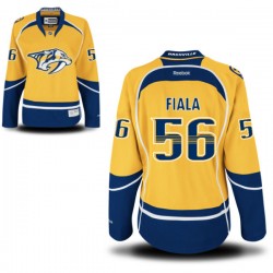 Nashville Predators Kevin Fiala Official Gold Reebok Premier Women's Alternate NHL Hockey Jersey
