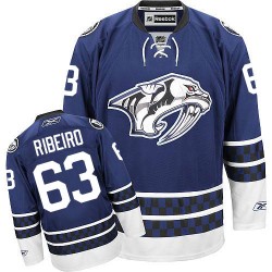 Nashville Predators Mike Ribeiro Official Blue Reebok Authentic Adult Third NHL Hockey Jersey