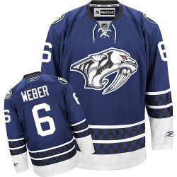 Nashville Predators Shea Weber Official Blue Reebok Premier Adult Third NHL Hockey Jersey