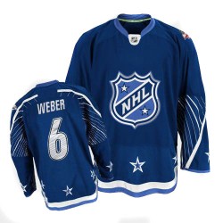 Nashville Predators Shea Weber Official Navy Blue Reebok Authentic Adult 2011 All Star NHL Hockey Jersey
