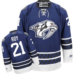 Nashville Predators Derek Roy Official Blue Reebok Authentic Adult Third NHL Hockey Jersey