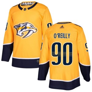 Nashville Predators Ryan O'Reilly Official Gold Adidas Authentic Youth Home NHL Hockey Jersey