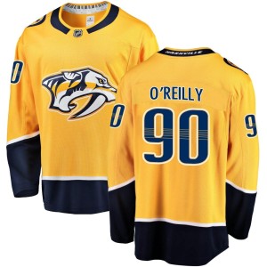 Nashville Predators Ryan O'Reilly Official Gold Fanatics Branded Breakaway Adult Home NHL Hockey Jersey