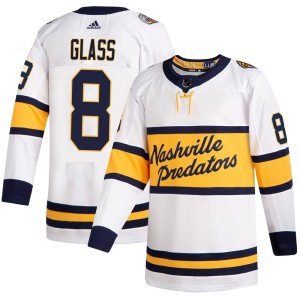 Nashville Predators Cody Glass Official White Adidas Authentic Youth 2020 Winter Classic Player NHL Hockey Jersey