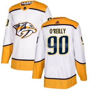 Nashville Predators Ryan O'Reilly Official White Adidas Authentic Youth Away NHL Hockey Jersey